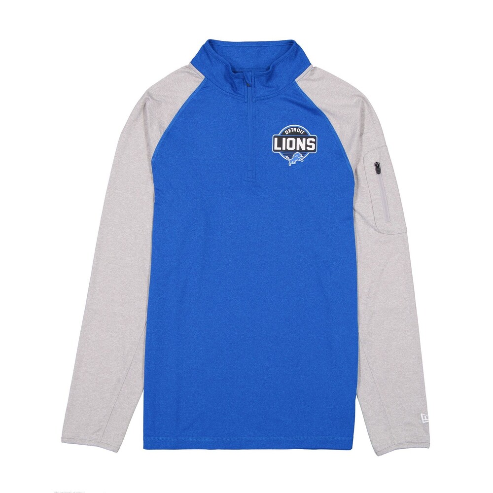 New Era Detroit Lions Active Quarter Zip - Size 3XL